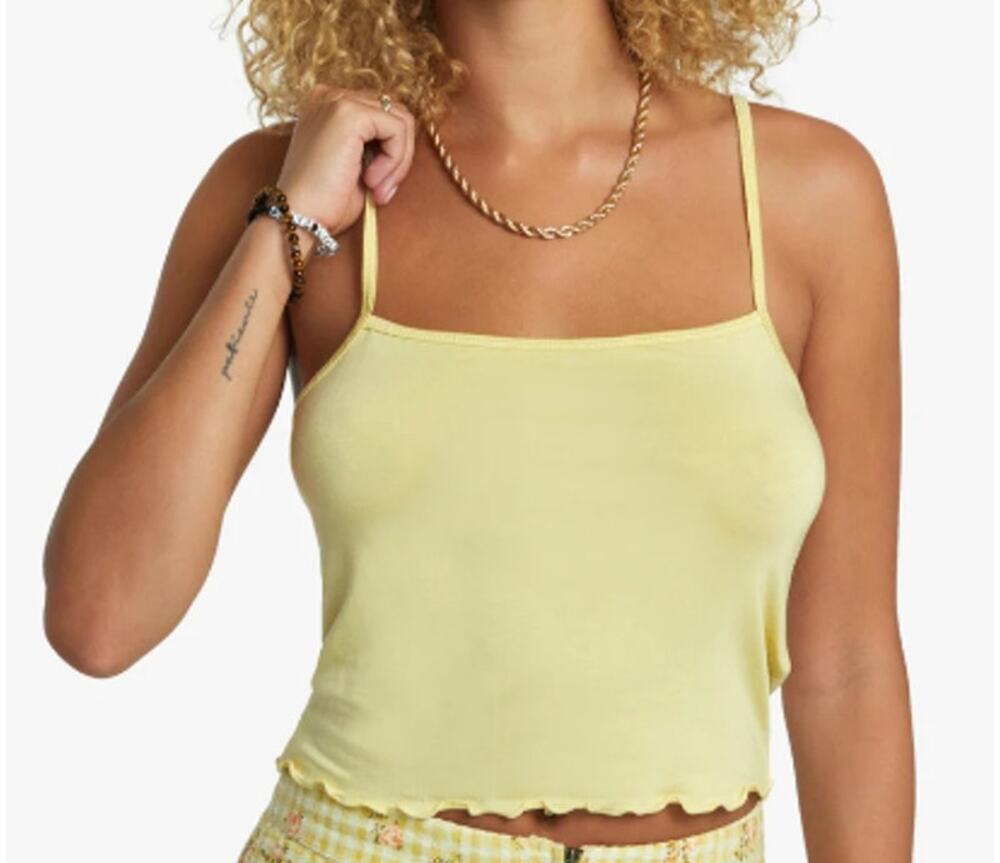 New ~ RVCA ~ Women's All That Tank Top Size M/10 MODAL soft